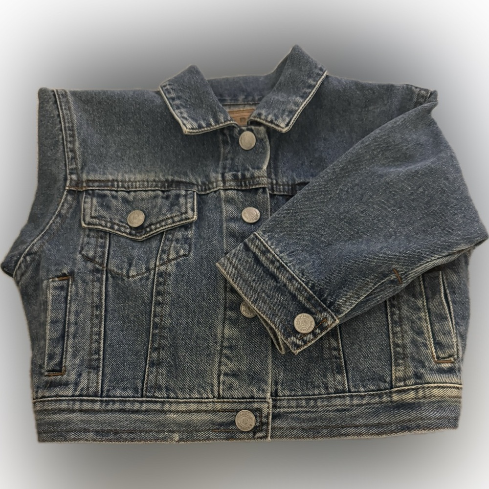 GAP Classic Blue Denim Jacket for Kids 12-24 MOS